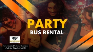Party Bus Rental - (800) 942-6281