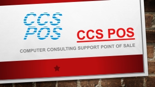 CCS POS Computer Consulting Support Point of Sale