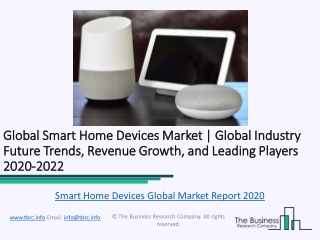 Global Smart Home Devices Market Report 2020