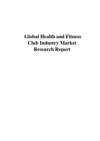 Global_Health_and_Fitness_Club_Markets-Futuristic_Reports