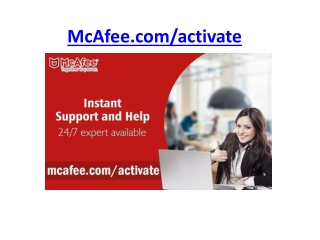 www.McAfee.com/activate - Enter Product Key | McAfee Activate