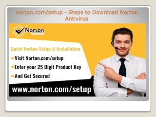 norton.com/setup - Steps to Download Norton Antivirus