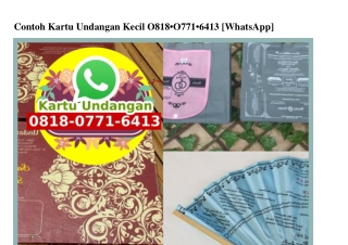 Contoh Kartu Undangan Kecil 08I8·077I·64I3[wa]