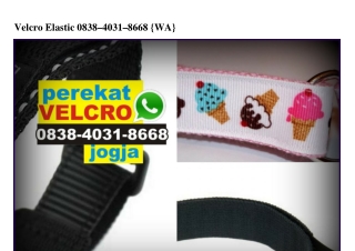 Velcro Elastic 0838 4031 8668[wa]