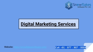 Digital Marketing Services