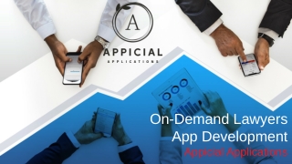 On-Demand Lawyers App Development