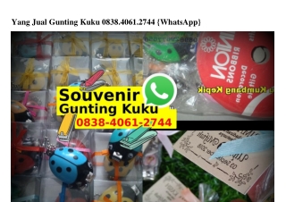 Yang Jual Gunting Kuku Ô8384Ô612744[wa]