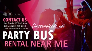 Cheap Party Bus Rental Near Me