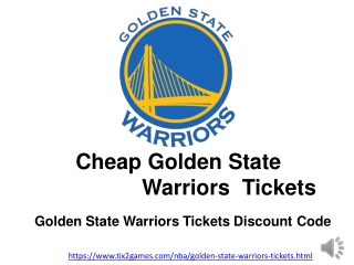 Golden State Warriors Tickets