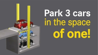 Park 3 cars in the space of One!