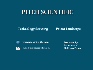 Patent Landscape | Technology Scouting