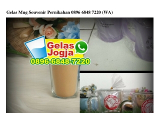 Gelas Mug Souvenir Pernikahan Ô896.6848.722Ô[wa]