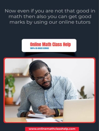 Now even if you are not that good in math then also you can get good marks by using our online tutors