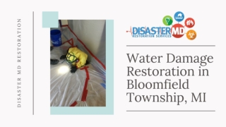 Water Damage Restoration Services | Bloomfield Township