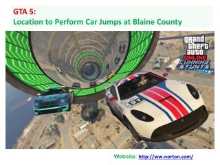 GTA 5: Location to Perform Car Jumps at Blaine County