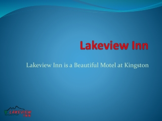 The Amazing Things to Do In the City of Kingston, Tn While Staying At The Lakeview Inn