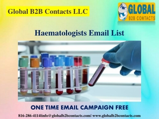 Haematologists Email List