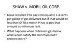 SHAW v. MOBIL OIL CORP.