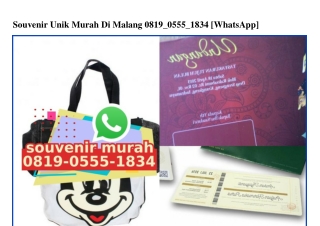 Souvenir Unik Murah Di Malang 0819_0555_1834[wa]