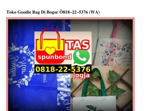 Toko Goodie Bag Di Bogor 08I8.22.5376[wa]