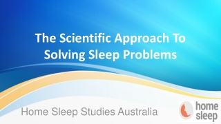 Home Sleep Studies Australia - Finding the right treatment for each sleep disorder