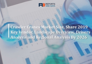 Crawler Cranes Market 2019 – Global Industry Size, Share, Analysis, Trends & Future Strategic Planning 2026