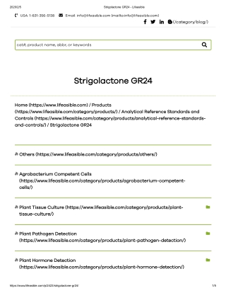 strigolactone gr24