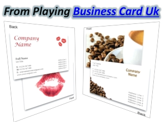 Business Card Uk