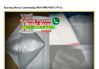 Karung Beras Laminating 0831.0863.0415[wa]