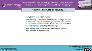 Verified Jewelry BaubleBar Promo Code