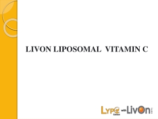 Livon Liposomal  Vitamin C Supplement