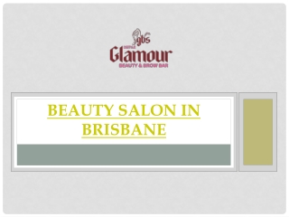 Beauty Salon in Brisbane