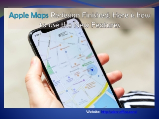 Apple Maps Redesign Finished: Here is how to use the New Features