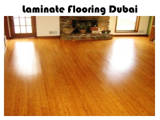 Laminate Flooring Dubai