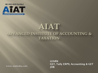 Advanced Institute of Accounting and Taxation