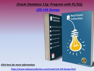Updated Oracle 1Z0-144 Exam Dumps - 1Z0-144 Question Answers
