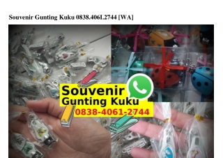 Souvenir Gunting Kuku 0838~4061~2744[wa]