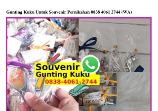 Gunting Kuku Untuk Souvenir Pernikahan Ô8384Ô612744[wa]