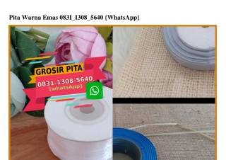 Pita Warna Emas Ö831 13Ö8 564Ö[wa]