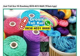 Jual Tali Kur Di Bandung Ö838•4Ö3I•8668[wa]