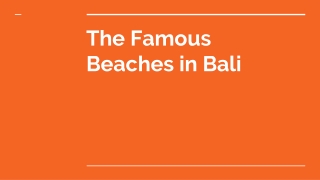 Best beaches in Bali | Shoes on loose