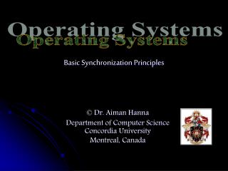 Basic Synchronization Principles