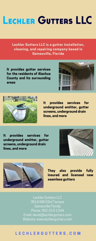 Gutter Repair Gainesville FL