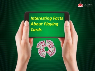 Interesting facts about playing cards