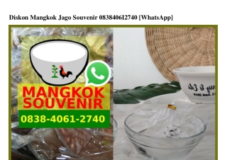 Diskon Mangkok Jago Souvenir Ö838–4Ö61–274Ö[wa]