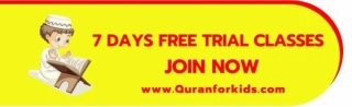 Signup for one week Free trial lessons