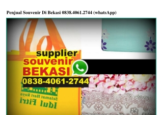 Penjual Souvenir Di Bekasi Ô838·4Ô61·2744[wa]