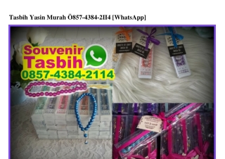 Tasbih Yasin Murah 085743842II4[wa]