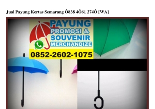 Jual Payung Kertas Semarang O838.4O61.274O[wa]