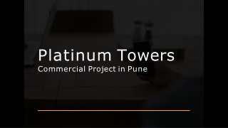 Platinum Towers Commercial Project in Pune